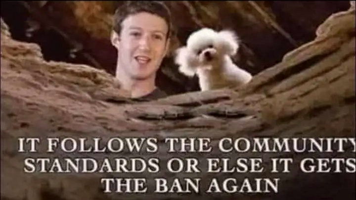 It follows community standards or else it gets the ban again.