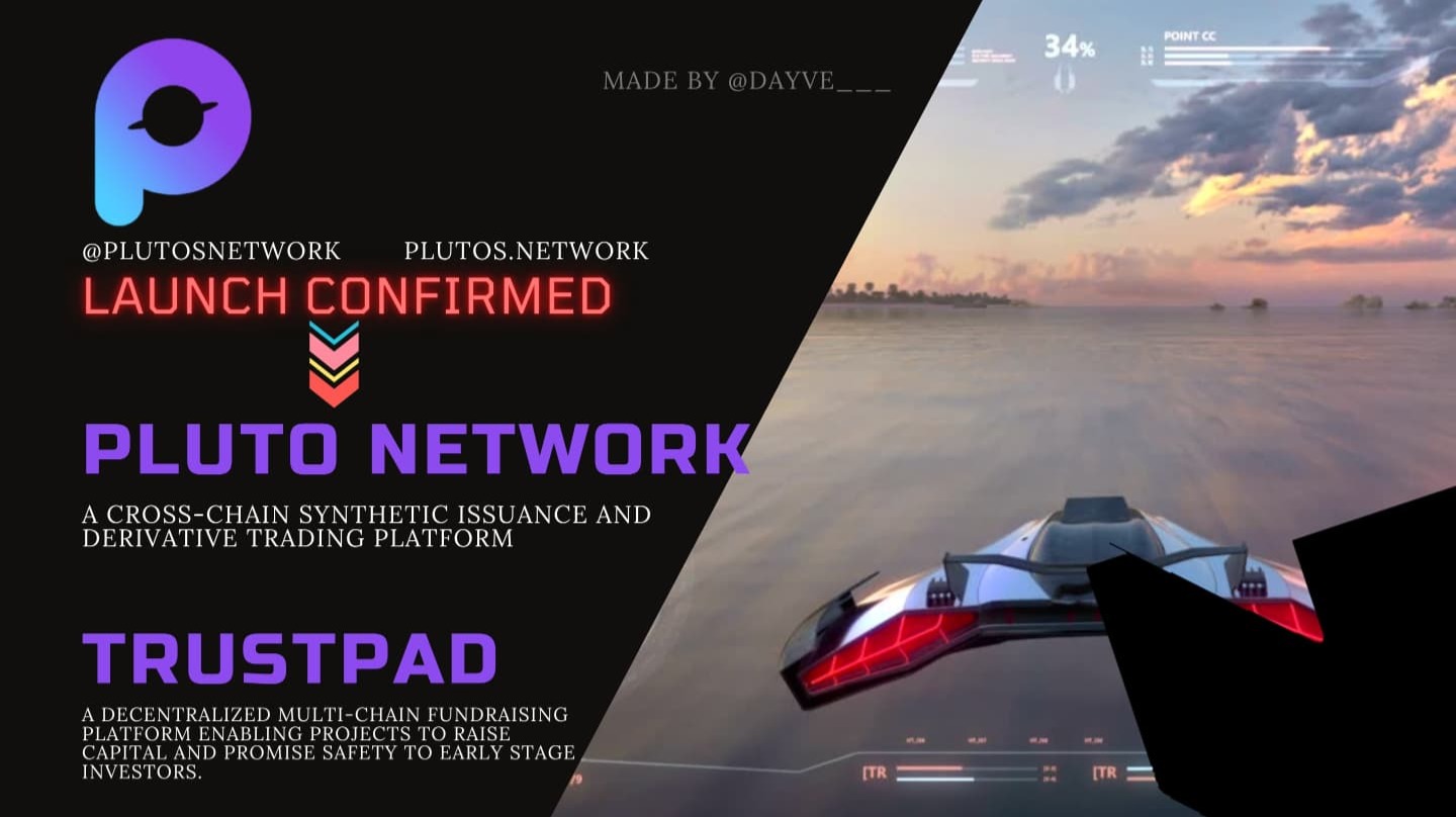 PLUTOS NETWORK LAUNCHED ON TRUSTPAD