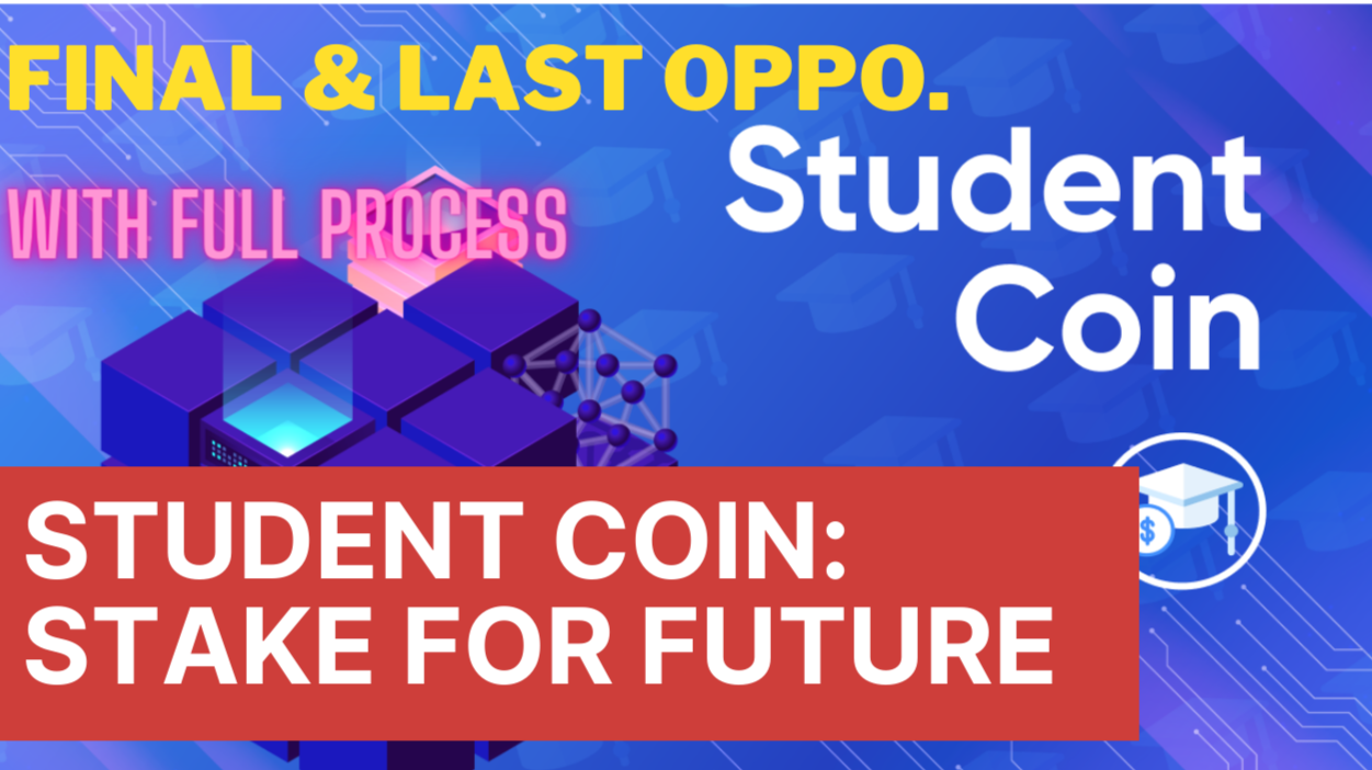 Student Coin Only 5 Days Left for Stake Don't Miss Last Opportunities