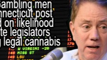 The Gambling men of Connecticut post spread on likelihood of state legislators passing legal cannabis