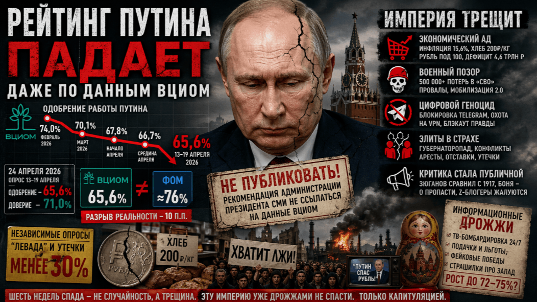 Putin's rating