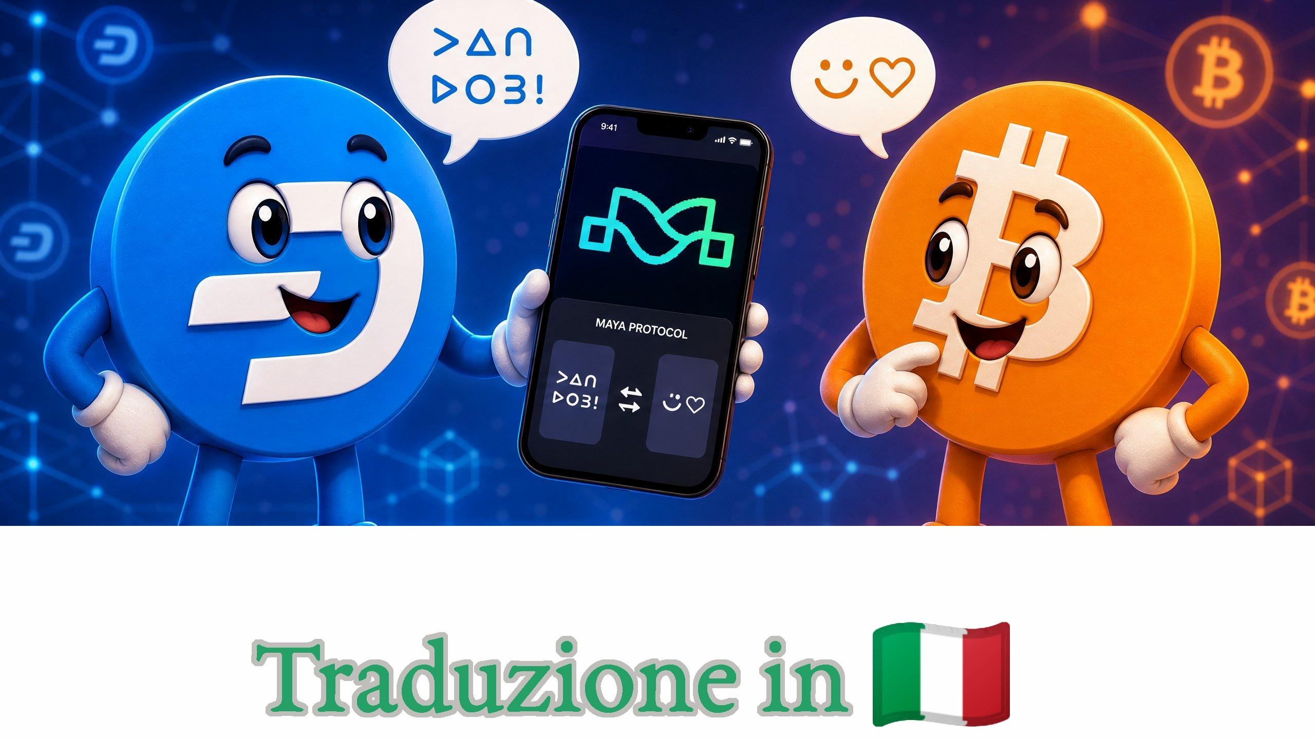 Gli Swap tramite il Maya Protocol sono attivi su DashPay