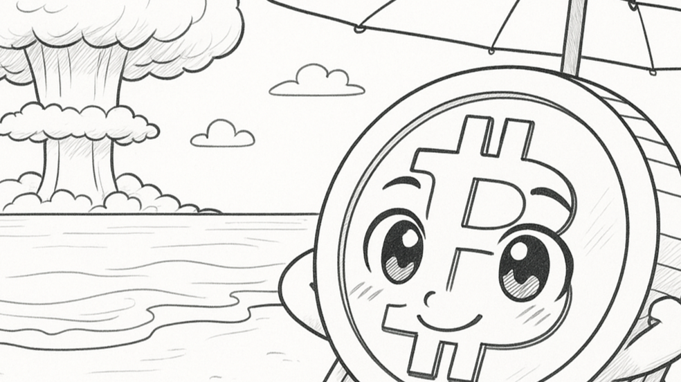 Bitcoin relaxing under the shadow of war