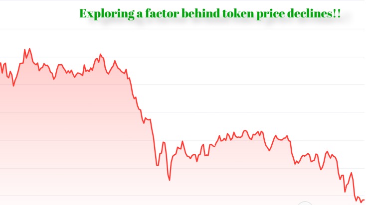 Crypto Investment wisdom – Exploring a factor behind token price declines!!