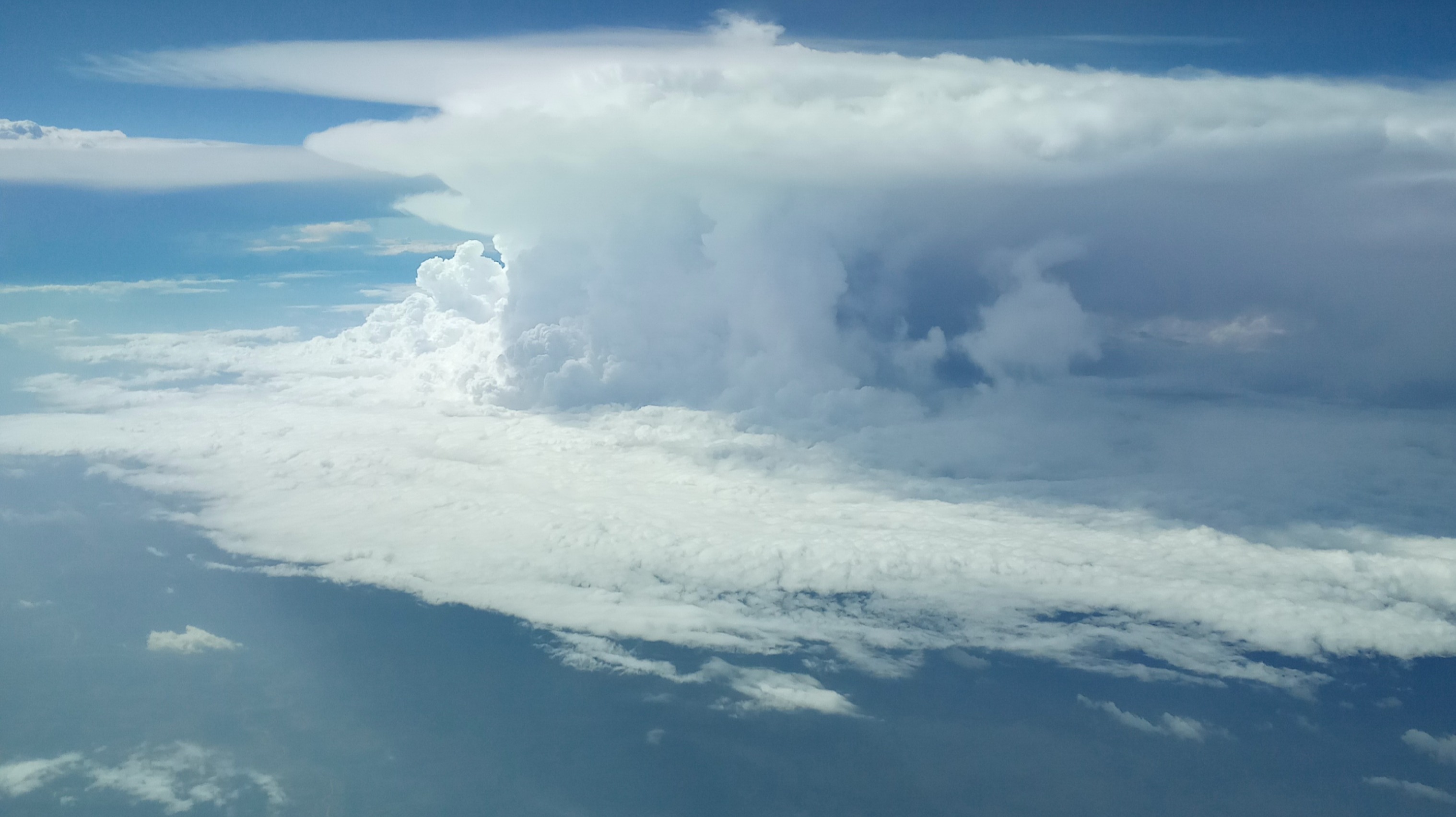 Stormy cumuli nimbus