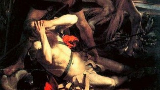 Conversione di san Paolo è un dipinto a olio su tavola di cipresso, realizzato tra il 1600 e il 1601 da Caravaggio