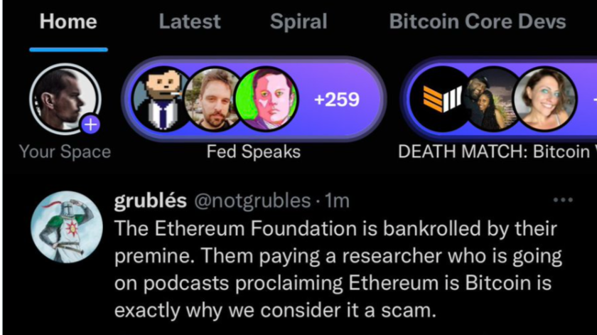 jack dorsey tweet ethereum