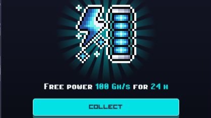 Free mining power from game play