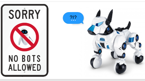 no bot allowed