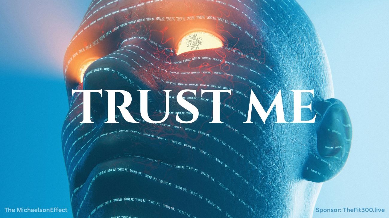 AI saying "Trust Me".