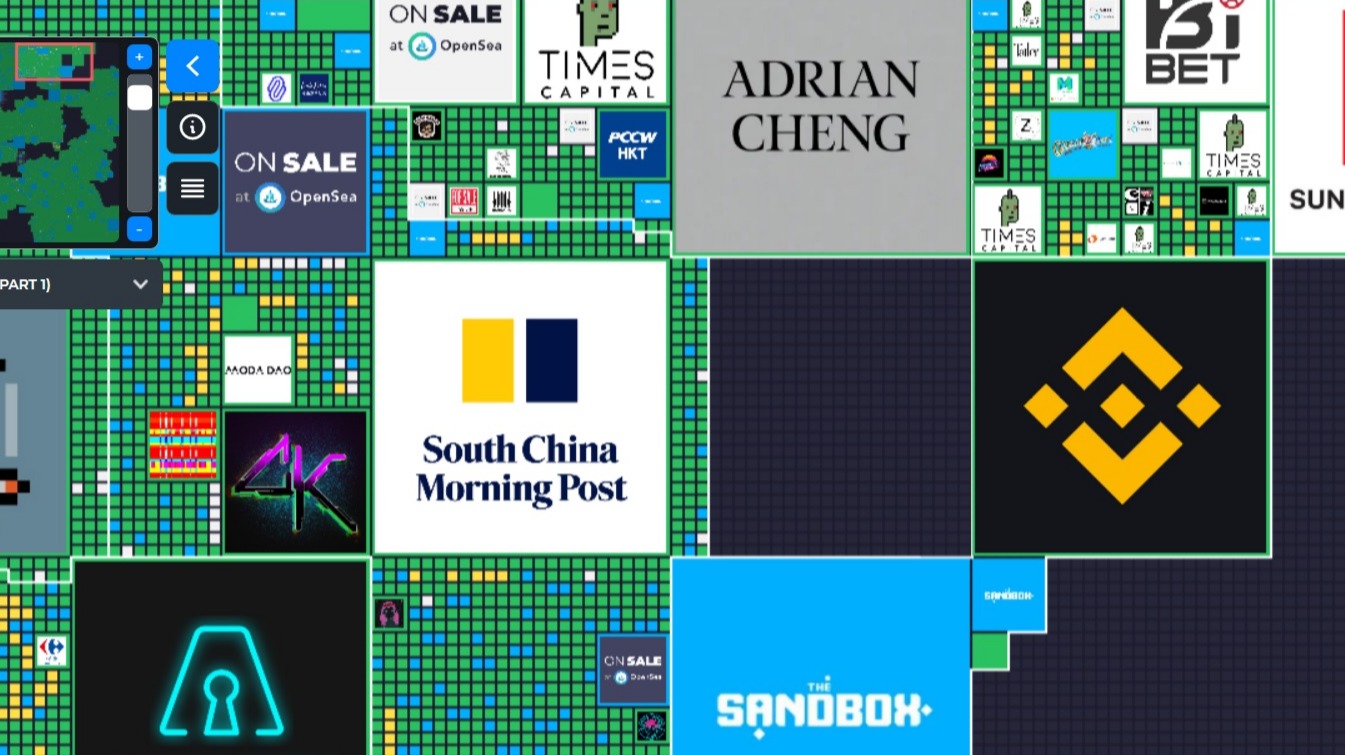 South China Morning Post - land in The Sandbox
