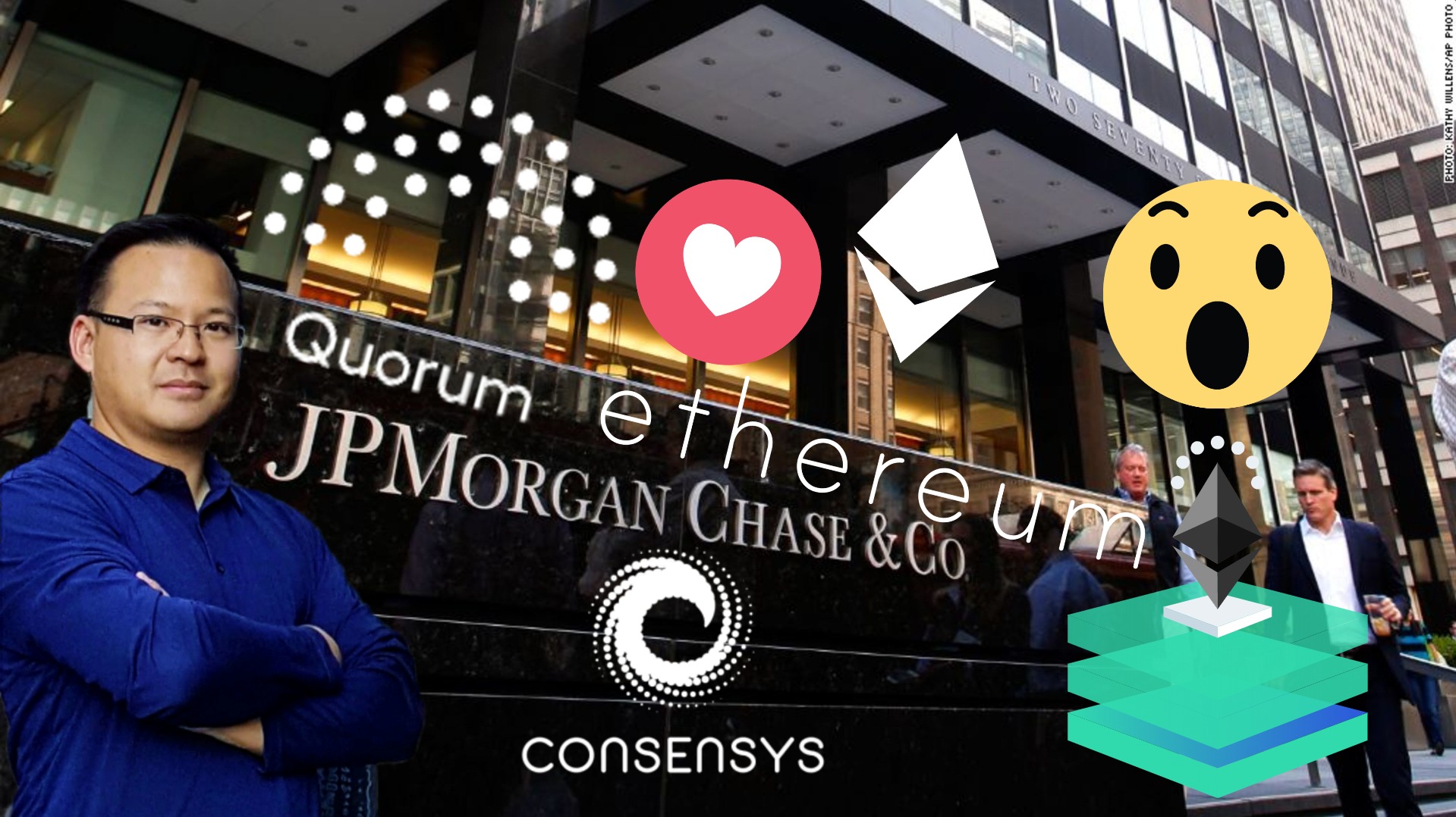 Breaking Ethereum News! ConsenSys on acquiring Quorum from JPMorgan Chase &amp; Co.