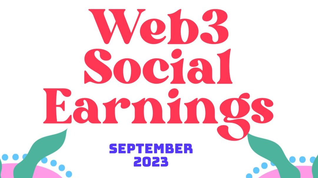 Web3 Social Media Earnings