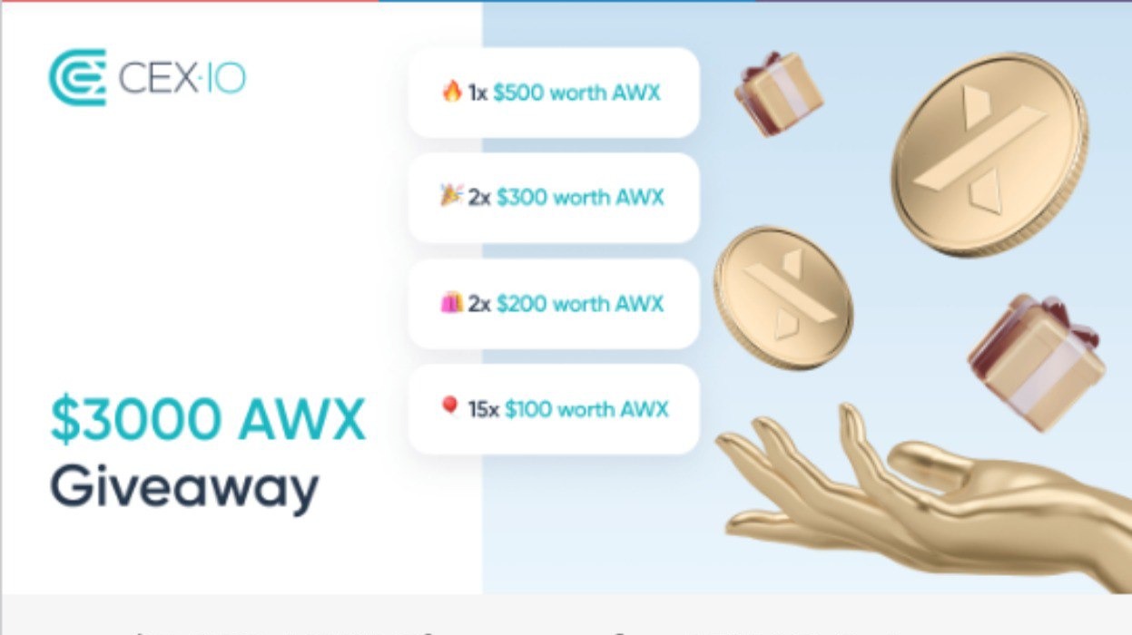 Cex.io 3000$ Awx giveaway