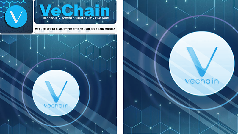VeChain- VET Crypto Stamp // From Collection: Crypto Stamps | NFT Showroom - Total Edition(s): 6