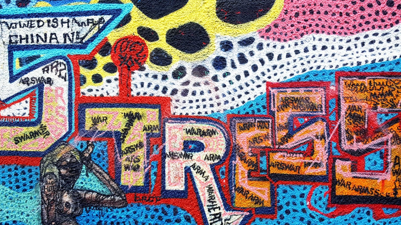 stress graffiti