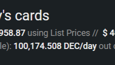 100,000 DEC/day