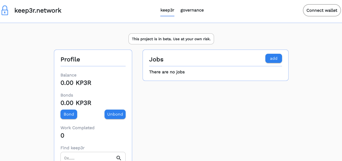 Keep3r Network: a decentralized keeper network for external teams