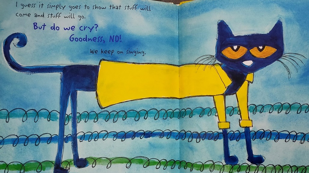 Wise Pete the Cat