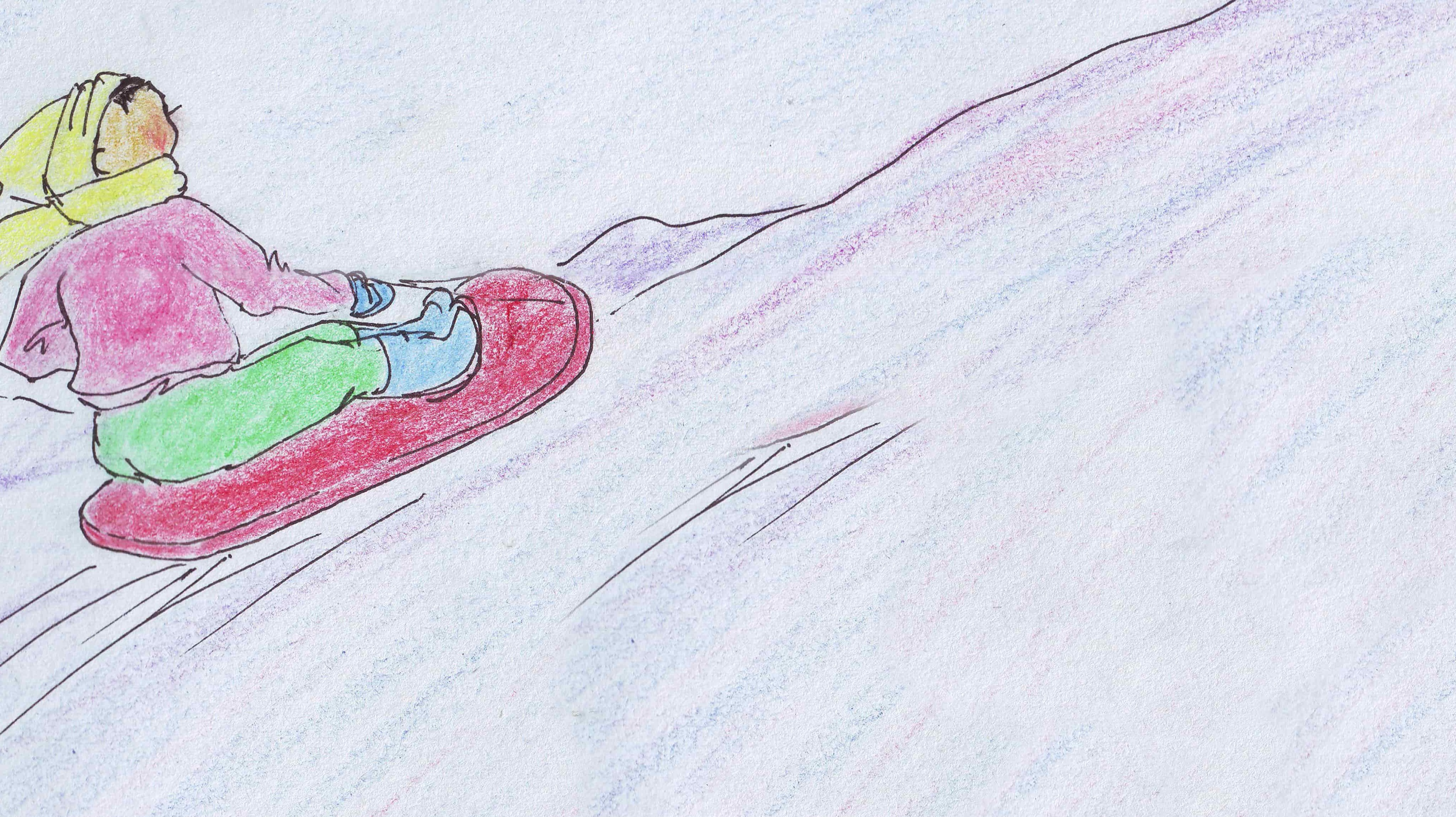 Bold's sledge running away uphill