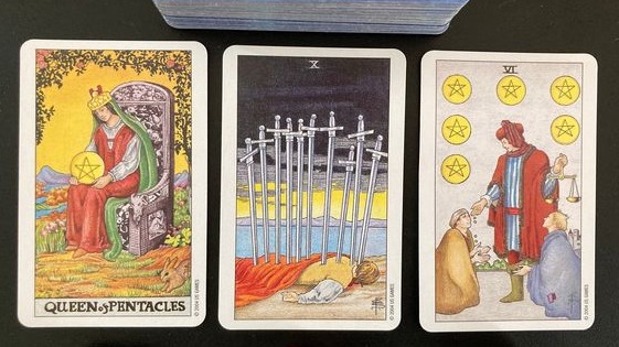 6 Of Pentacles Spread