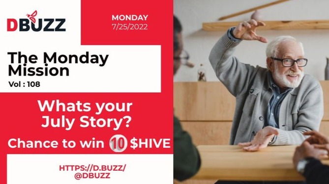 Win 10 $HIVE Tokens >> The Weekly Challenge >> From D.Buzz (ROUND 108)