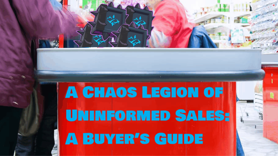 Chaos Legion Presale is here, what should things cost and what are you getting? Info inside