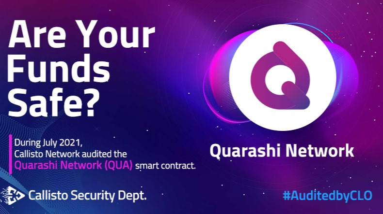 Quarashi Network Smart Contract Audit by Callisto Network