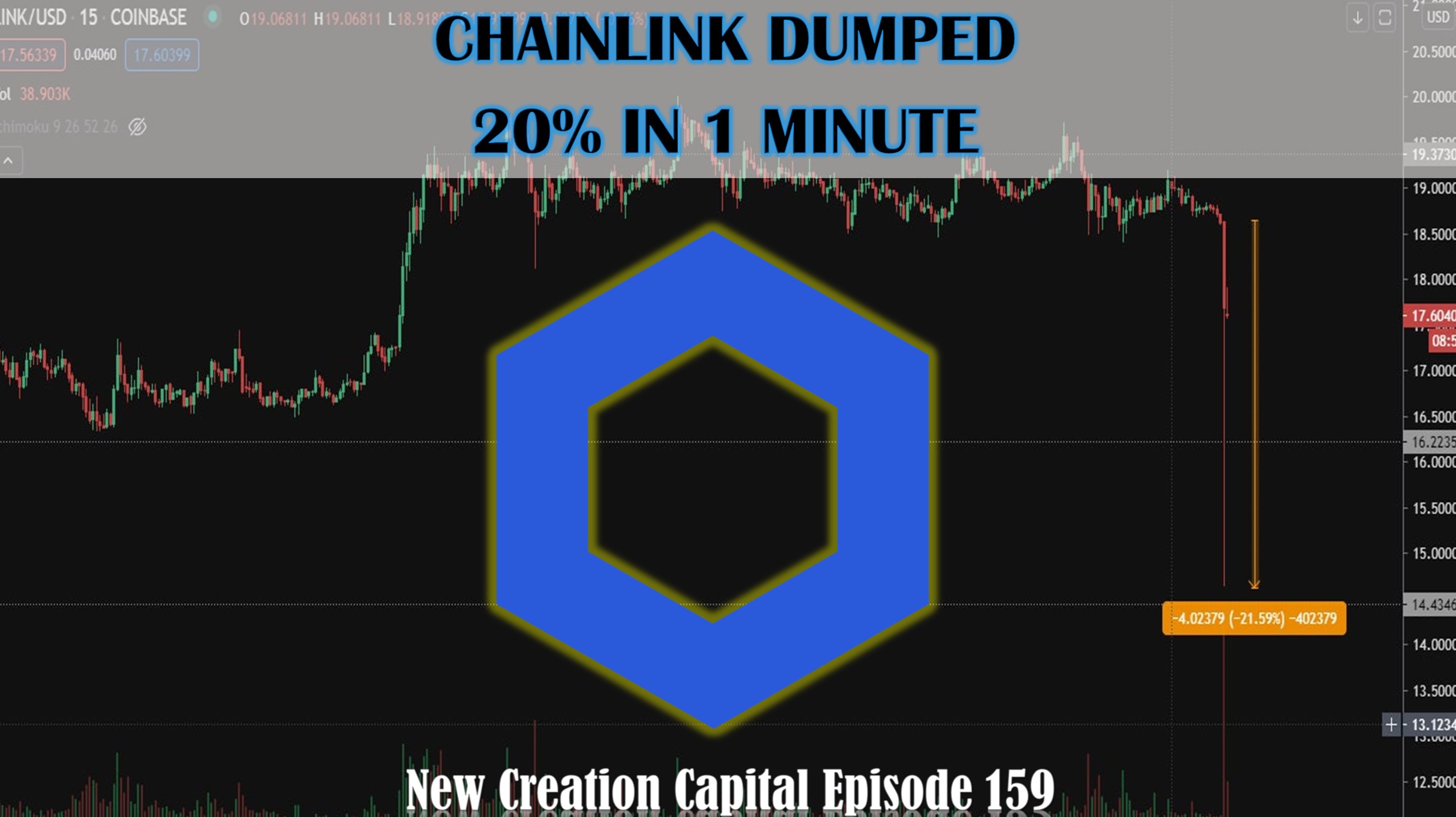 Episode 159: ChainLink Dumped 20% in 1 Minute, Whats Next?