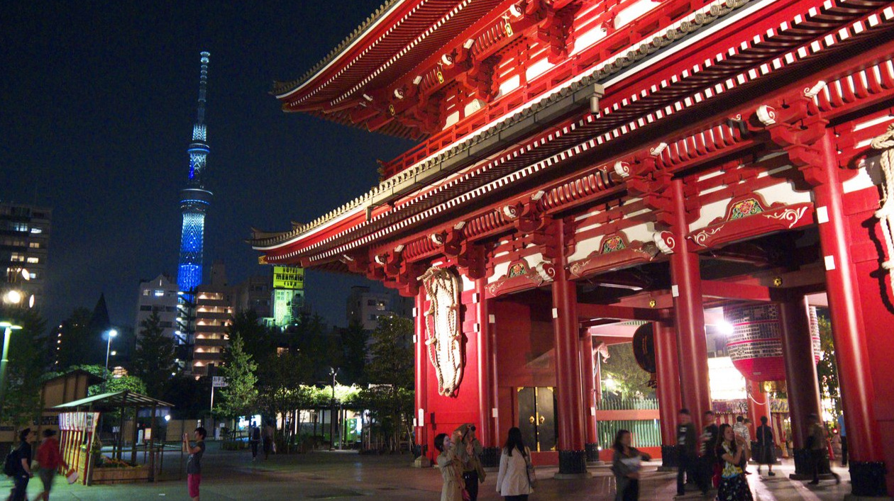 Asakusa by night