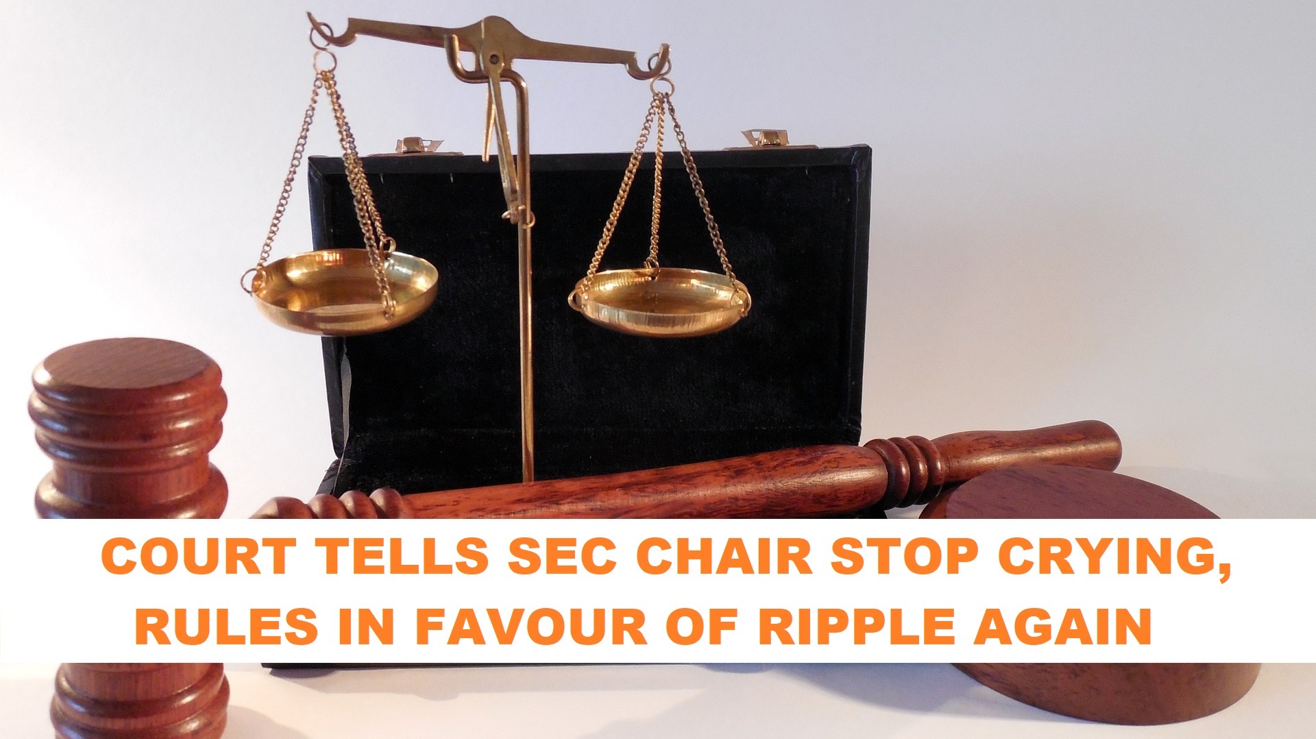 Judge slapps SEC chair Gary Gensler[´s appeal down vs Ripple $XRP]