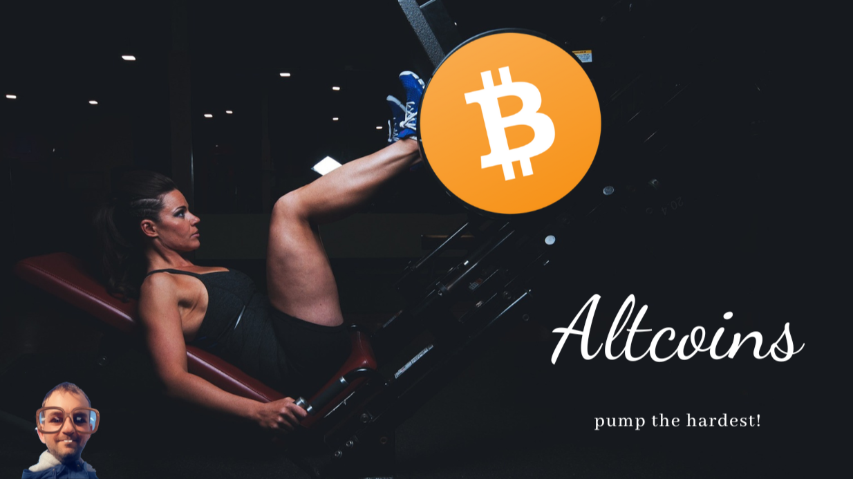 Bitcoin Is Nice But Altcoins Pump The Hardest!