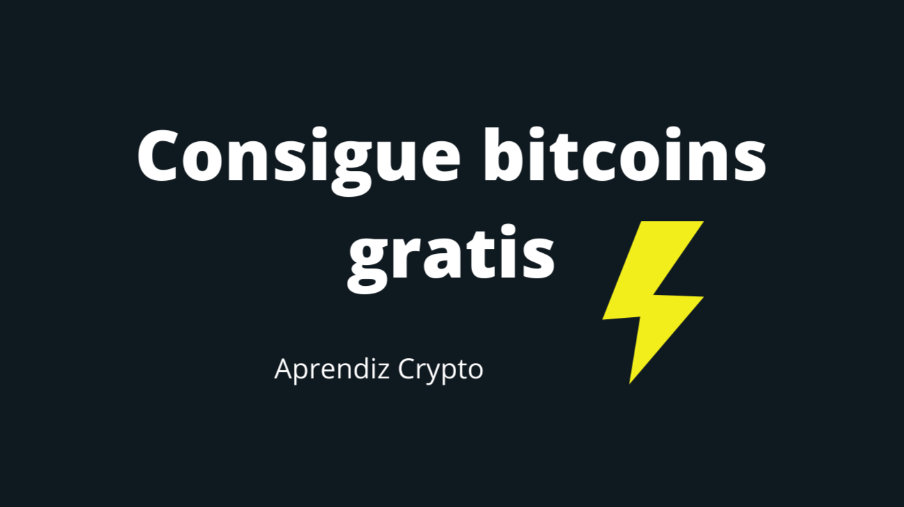 Consigue bitcoins gratis a la velocidad del rayo