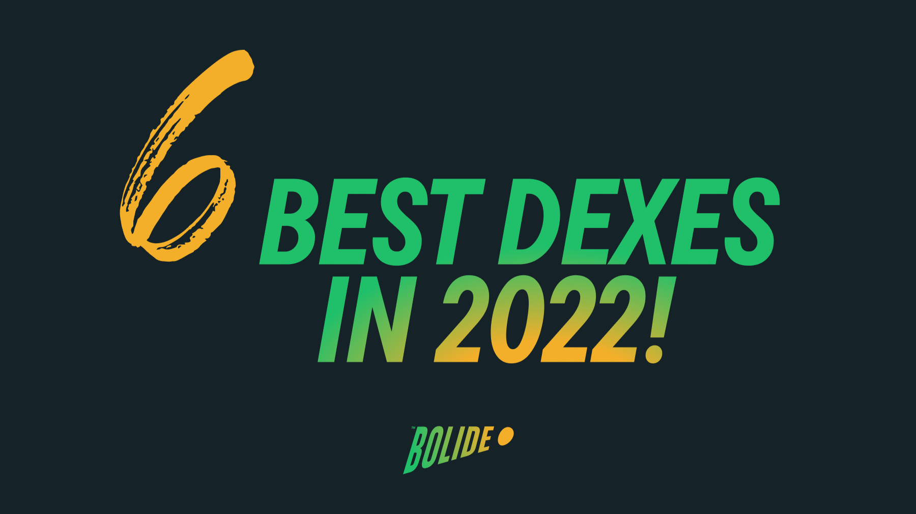 Six Of The Best DEXes In 2022 