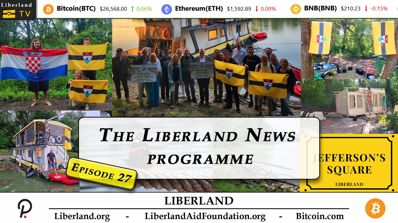 Liberlad News Programme Episode 27 - Border Crossing with Croatia