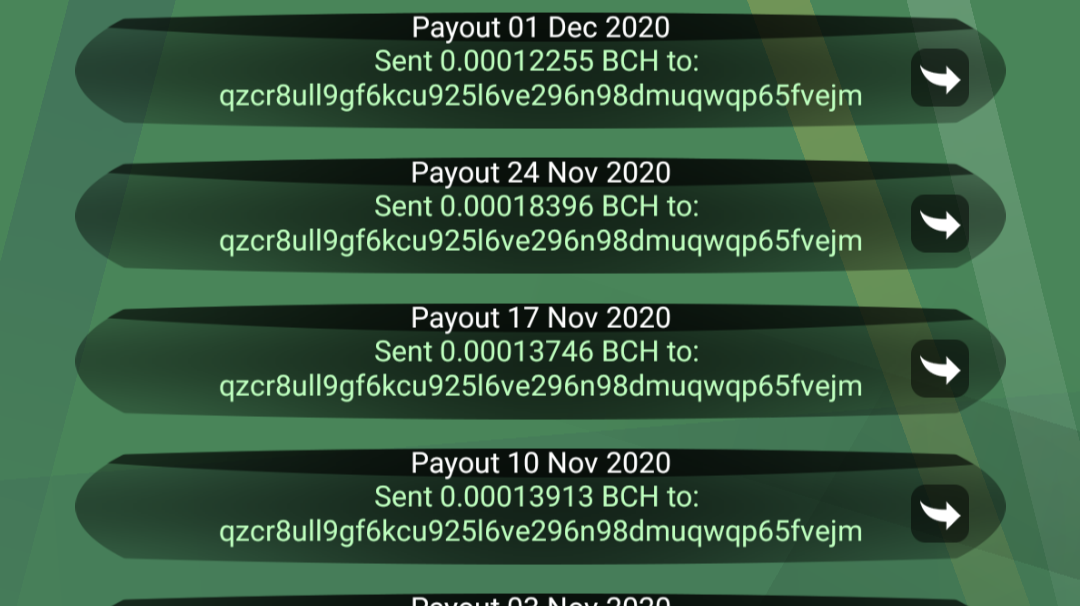 SCREENSHOT - BCH PAID INTO COINBASE ACCOUNT