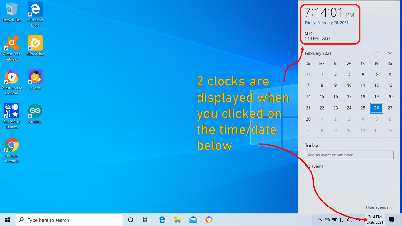 How to Add Another Clock in Windows 10