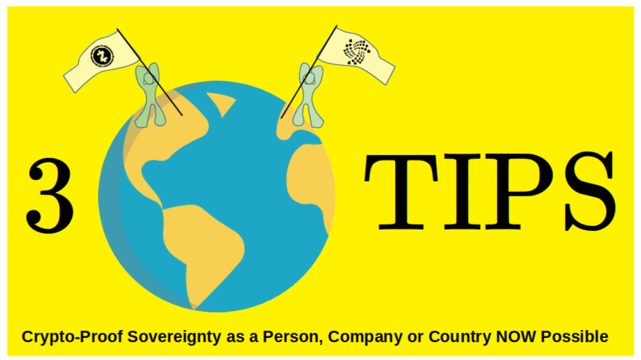 Self Sovereignty: 3 Easy Steps for Person, Company or Country