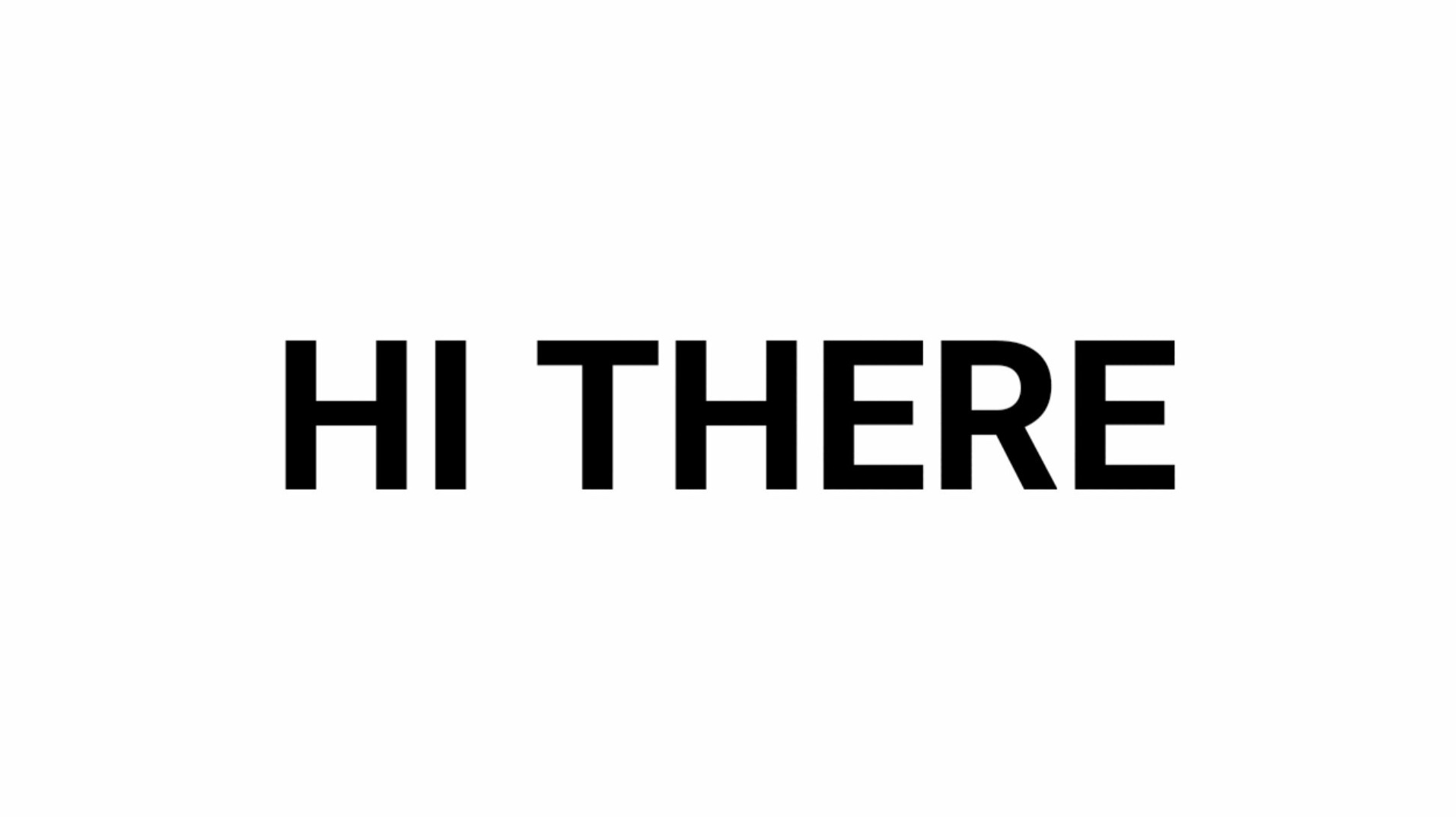 A image of HI THERE