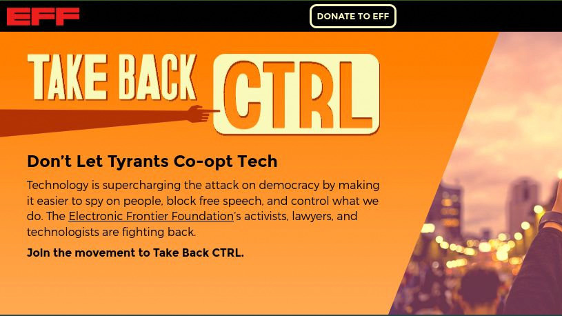 Take Back CTRL home page; image credit: Sung Jin Cho (Unsplash License)