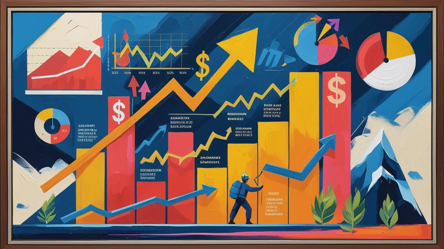 Stocks prices rising