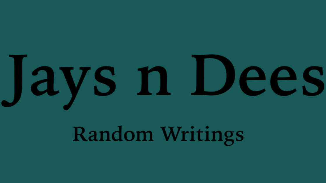 jaysndees random writings blog
