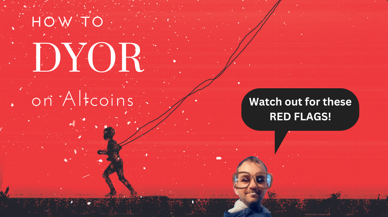 Red Flags To Watch Out For While Doing Your Own Research On Cryptocurrency Projects And Altcoins #DYOR