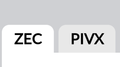ZEC PIVX