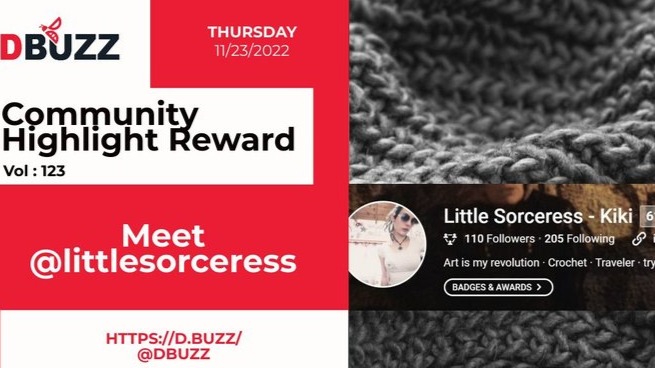 D.Buzz Community Highlight: @littlesorceress