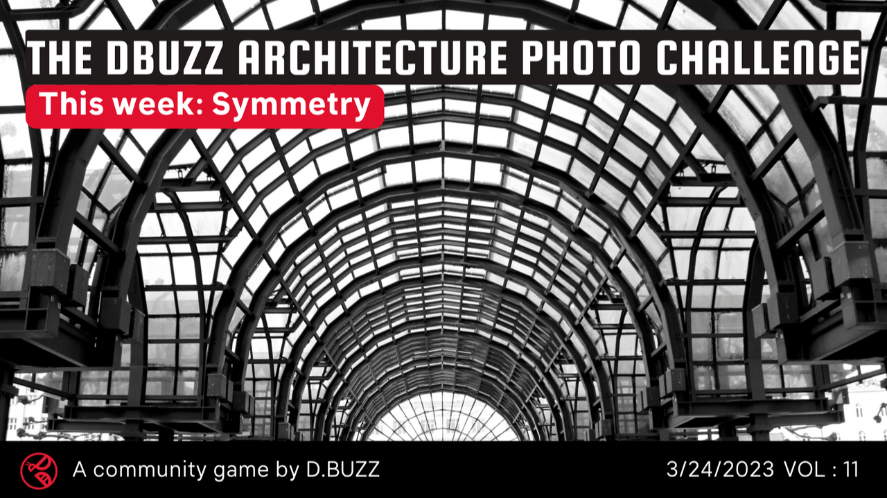 The DBUZZ Architecture Photo Challenge: Week 11: Symmetry Challenge
