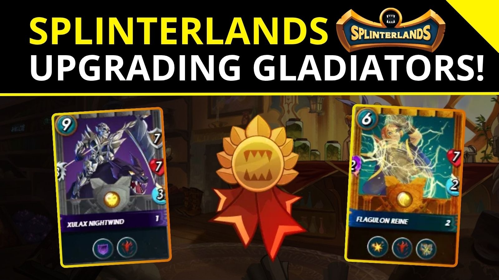 Splinterlands MERITS to Upgrade the GLADIATORS!