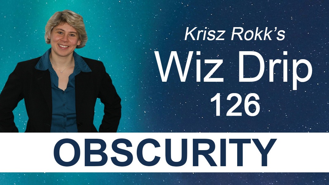 Krisz Rokk's Wiz Drip 126 Obscurity - Wiz Drip 126. Dug Yourself Out of the Mud; Stay True to Your Heart