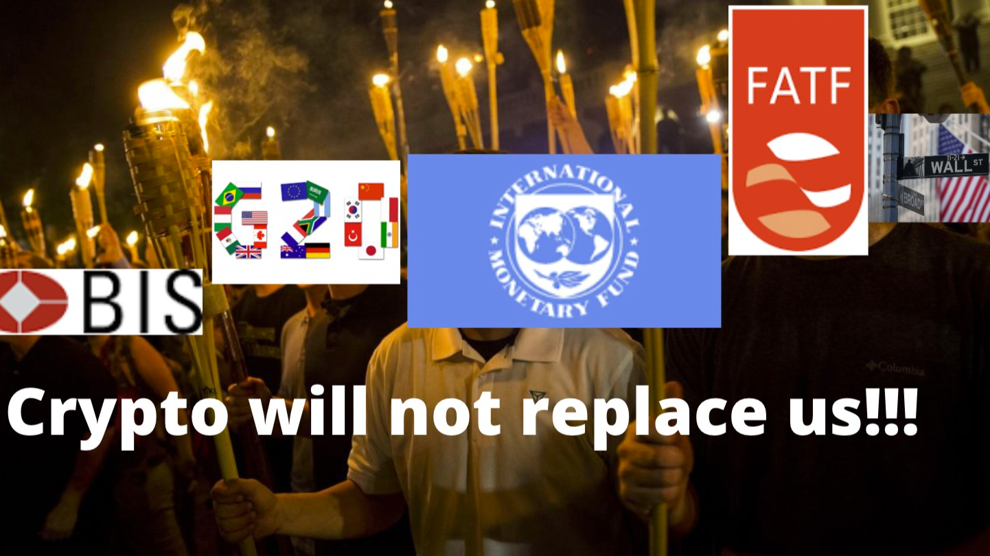 My meme, a satire about international institutions. Also a satire about far-right racism, extreme and stupid people.