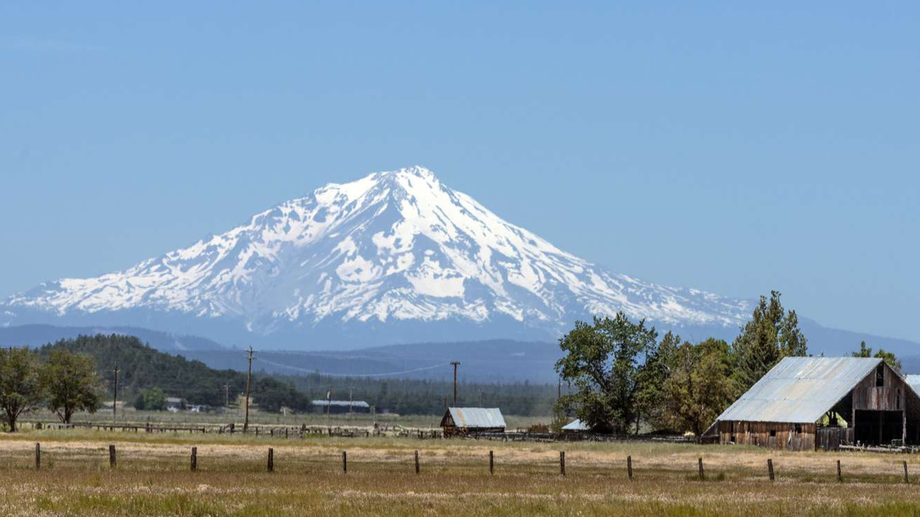 Majestic Mount Shasta
